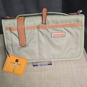 ELISE TRAN Tan Travel Bag